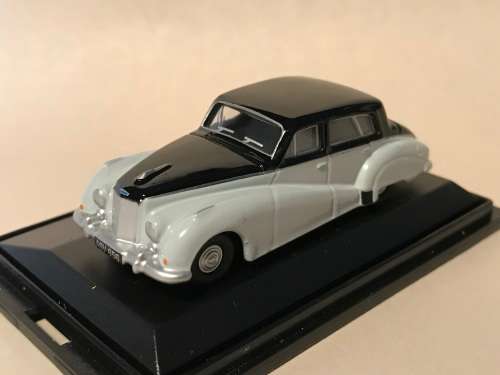 Oxford Diecast 76AS001 Armstrong Siddeley Star Sapphire in Black/Light Grey