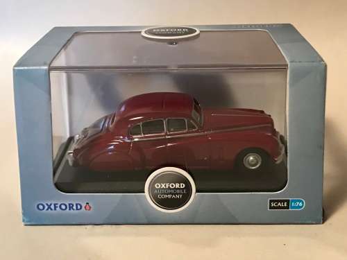 Oxford Diecast 76JAG7004 Jaguar MkVIIM in Claret Metallic (Queen Mother)