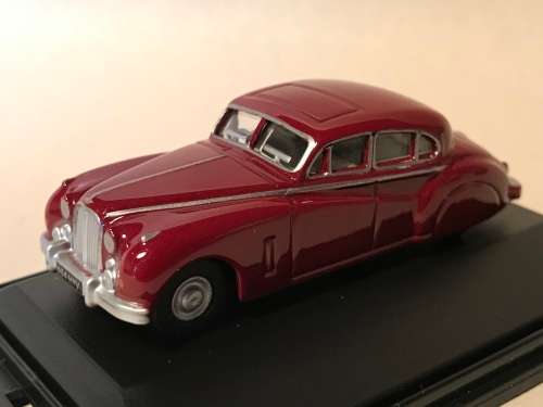 Oxford Diecast 76JAG7004 Jaguar MkVIIM in Claret Metallic (Queen Mother)