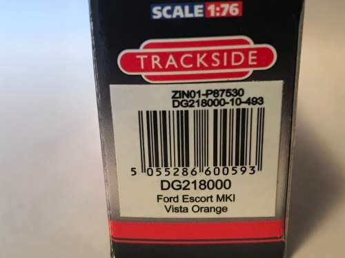 Corgi `Trackside` DG218000 Ford Escort MkI in vista orange