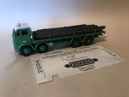 Lledo DG176008 Leyland 8 wheel platform lorry and steel load `Steel Co. of Wales`