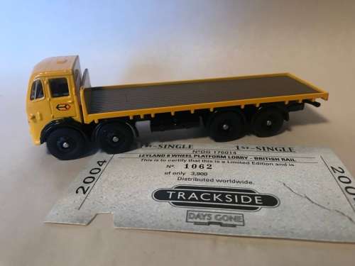 Lledo DG176014.(C) Leyland 8 wheel platform lorry `British Rail`