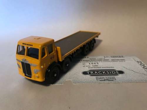 Lledo DG176014.(C) Leyland 8 wheel platform lorry `British Rail`