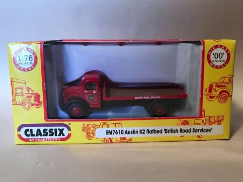 Pocketbond `Classix` EM7610 Austin K2 `British Road Services`