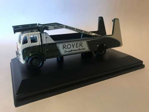 Oxford Diecast Rover Leyland Car Transporter Set