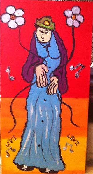 Special - Levi - Granny Titties - 101 cm x 51 cm x 3.9cm - ready to hang