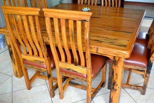 Stunning Sleeper-Wood Dining Suite!