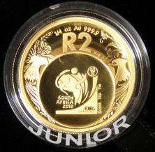 FIFA 2010 R2 1/4 ounce Gold coin