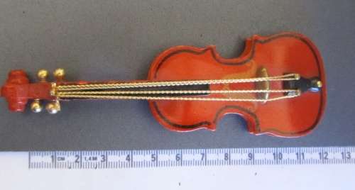 Dollhouse  Miniature musical instrument- realistic looking cello