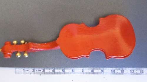 Dollhouse  Miniature musical instrument- realistic looking cello