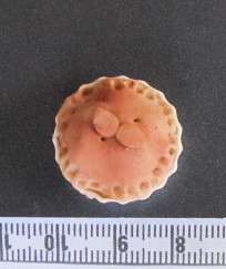 Dollhouse Miniature hand made food 1:12" scale - baked pie