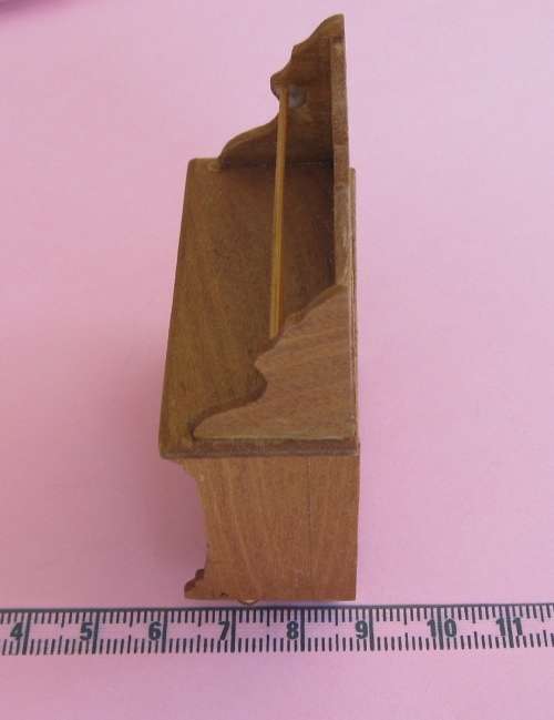 Dollhouse  Miniature 1:12" scale handmade tabletop wriing desk-as good as new