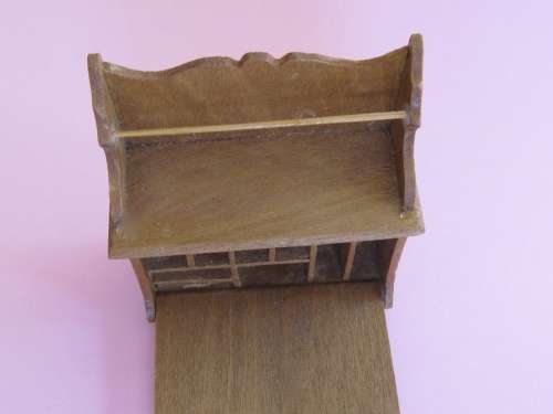 Dollhouse  Miniature 1:12" scale handmade tabletop wriing desk-as good as new