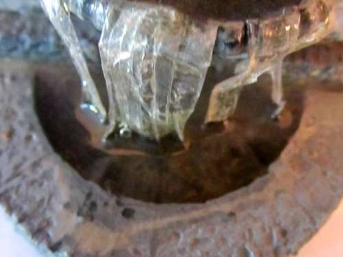 Dollhouse Miniature 1:12" courtyard fountain - hand made and painted