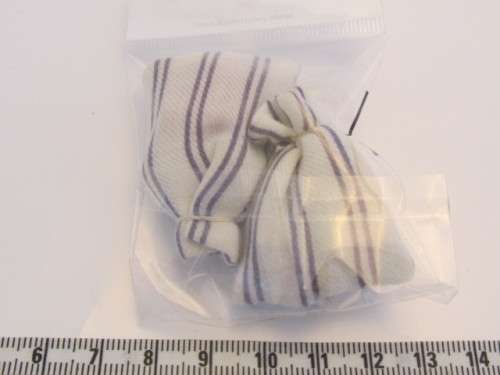 Miniature 1/12" scale Dollhouse - 2 mailbags