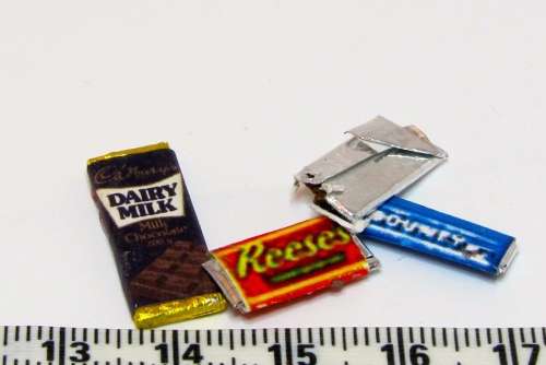 Miniature Dollhouse 1/12"  scale - Chocolates - hand made!