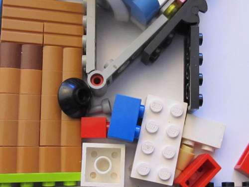 Large lot of lego bricks and bits