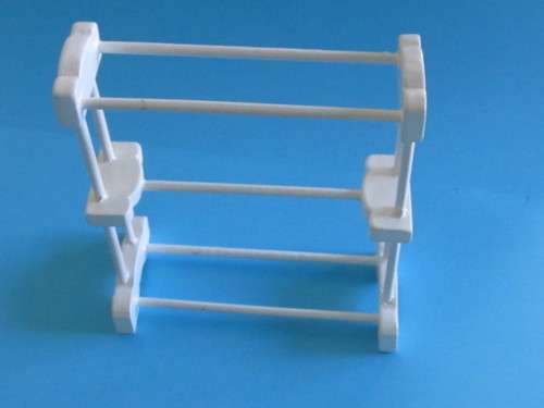 Miniature Dollhouse 1/12"  scale - towel rack / clothes drier