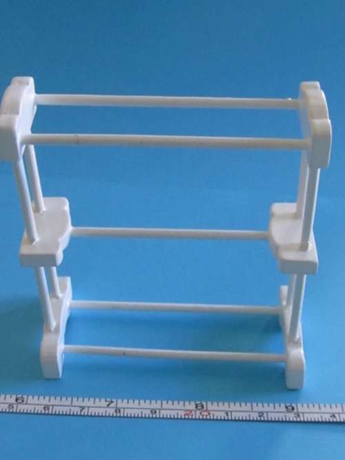 Miniature Dollhouse 1/12"  scale - towel rack / clothes drier