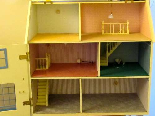 Miniature Dollhouse 1/12"  scale  large Dollhouse by Doll Emporium no longer made or available in SA