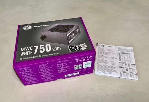 Cooler Master 750W Mwe 80 Plus White Power Supply