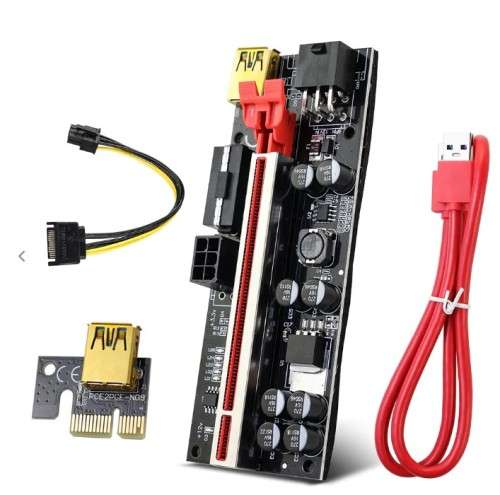 7 x Mining Risers for Graphics Card