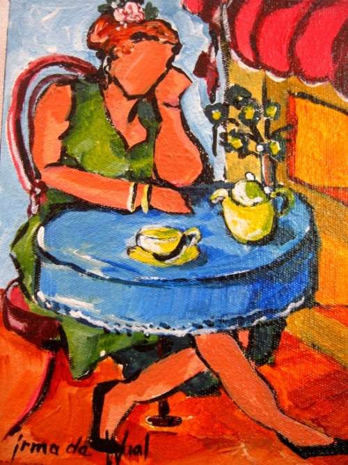 Wine time by IRMA DE WAAL.