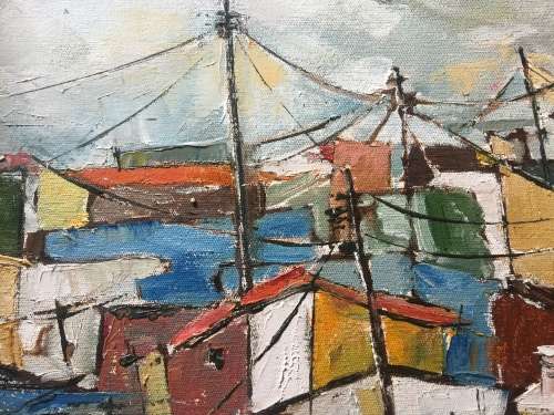 The Spaza Shop. Original Oil 500mm x 700mm!