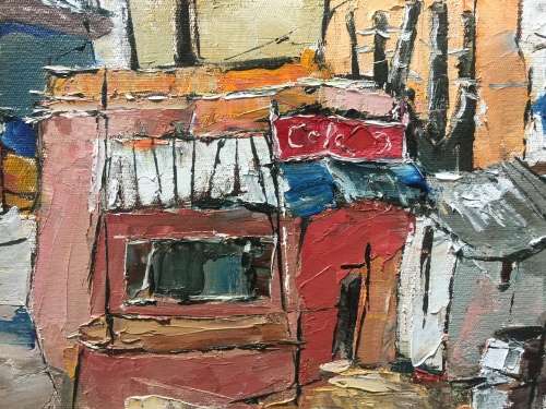 The Spaza Shop. Original Oil 500mm x 700mm!