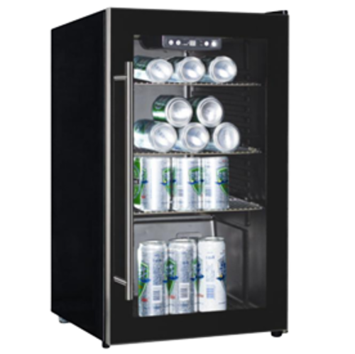 Kelvinator Black Glass Beverage Cooler KI150BCBS (Brand New)
