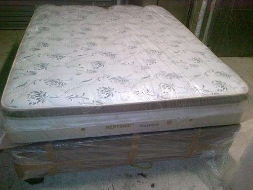 New Restonic Gold Euro Top - Queen Bed Set