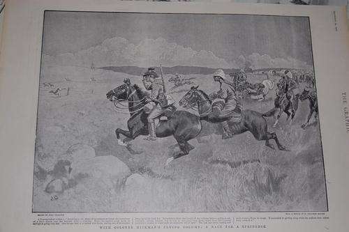 September 22, 1900 - Colonel Hickman's Flying Column - A Race for a Springbok