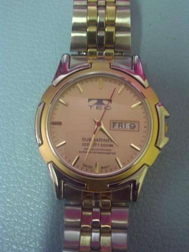 Gold Plated Mens Watch