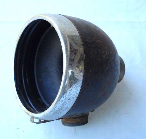 VINTAGE HEADLIGHT HOUSING-FORD, CHEV-1930-1950s-GOOD CONDITION