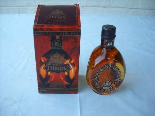 THE ORIGINAL DIMPLE-375 ML-WHISKY-BOXED-BOTTLED 2001-30 YEAR OLD-GREAT CONDITION