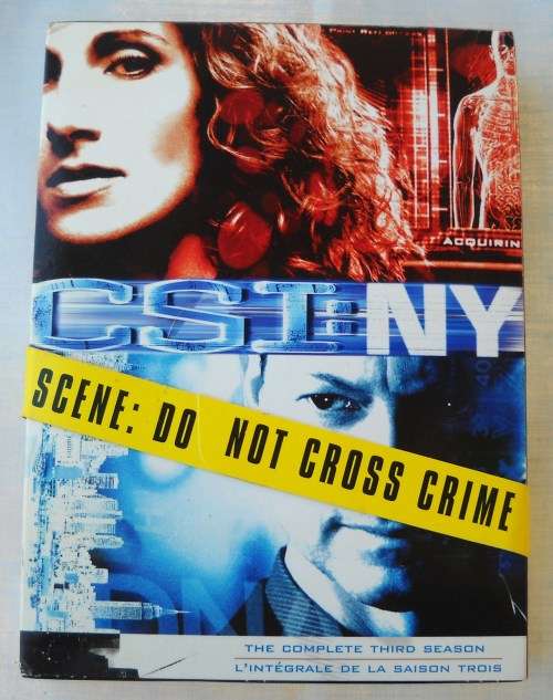 DVD BOX SET-CSI NEW YORK NY-CRIME SCENE INVESTIGATION-THIRD SEASON-VERY GOOD CONDITION