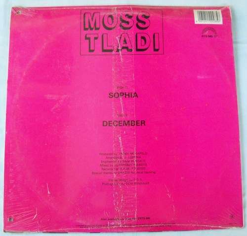 MOSS TLADI - SOPHIA / DECEMBER - 12" MAXI - SOUTH AFRICA - MINT / VG+ SEALED