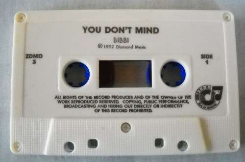 BIBBI - YOU DON'T MIND - CASSETTE TAPE - SOUTH AFRICA - VG