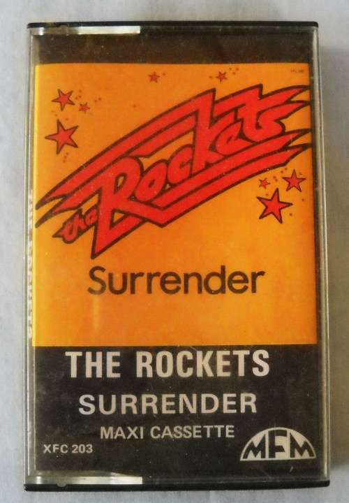 THE ROCKETS - SURRENDER - CASSETTE TAPE - SOUTH AFRICA - VG