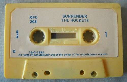 THE ROCKETS - SURRENDER - CASSETTE TAPE - SOUTH AFRICA - VG