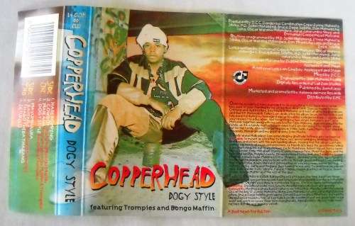 EMMANUEL "COPPERHEAD" MATSANE - DOG STYLE - FEAT. BONGO MAFFIN - CASSETTE TAPE - SOUTH AFRICA - VG