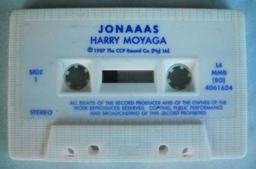 HARRY MOYAGA - JONAAAS - MAXI - CASSETTE TAPE - SOUTH AFRICA - VG