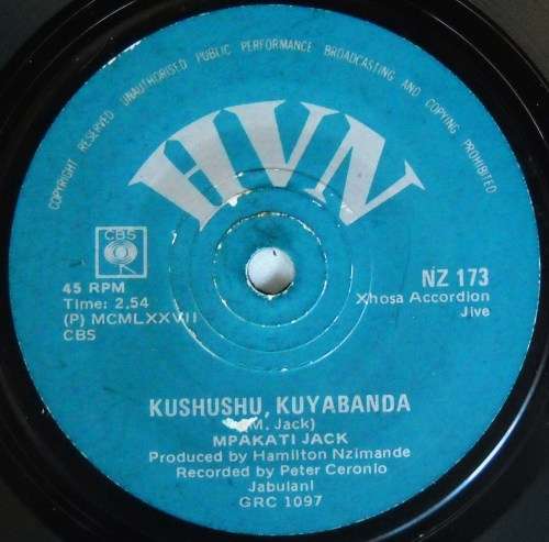 MPAKATI JACK - KUSHUSHU KUYABANDA / EMAXHOSENI - 7 SINGLE 45 - SOUTH AFRICA - EXC UNPLAYED