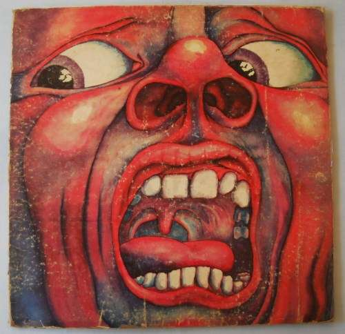 KING CRIMSON - IN THE COURT OF THE CRIMSON KING - LP - GATEFOLD - USA - VG / VG