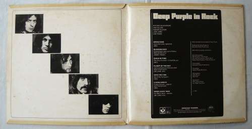 DEEP PURPLE - IN ROCK - LP - GATEFOLD - SOUTH AFRICA - EXC / VG+
