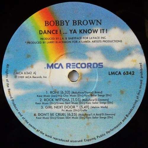 BOBBY BROWN - DANCE... YA KNOW IT! - LP - SOUTH AFRICA - EXC / EXC IN SHRINK