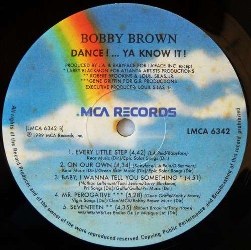 BOBBY BROWN - DANCE... YA KNOW IT! - LP - SOUTH AFRICA - EXC / EXC IN SHRINK