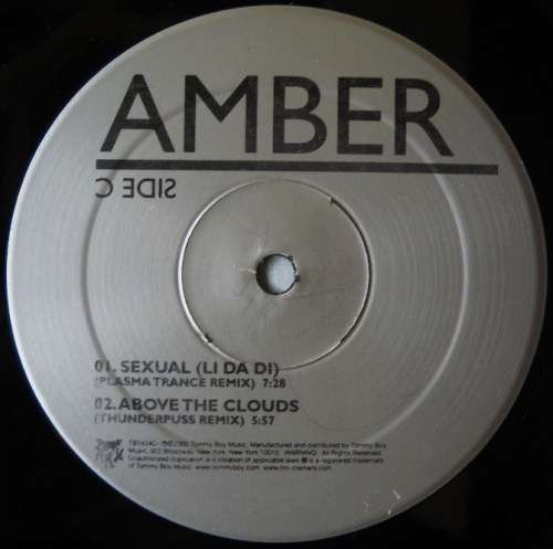 AMBER - THE HITS REMIXED - 3X 12" MAXIS - USA - EXC / EXC / EXC / EXC  WITH COLOUR INNERS