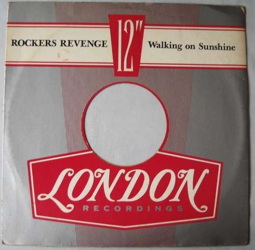 ROCKERS REVENGE - WALKING ON SUNSHINE - 12" MAXI - SOUTH AFRICA - EXC / VG+