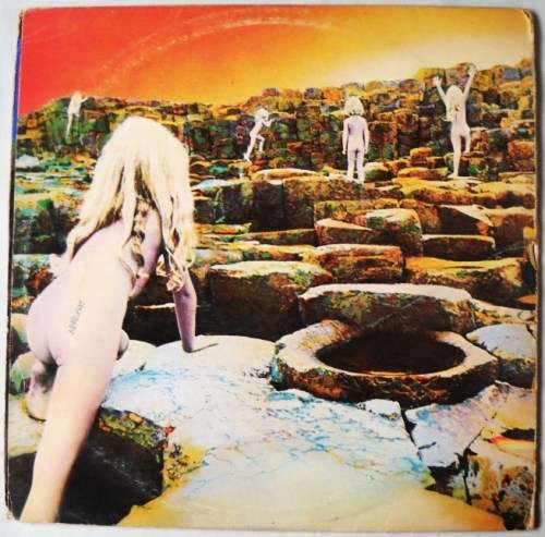 LED ZEPPELIN - HOUSES OF THE HOLY - LP - GATEFOLD - SOUTH AFRICA - VG+ / VG